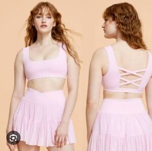 Blogilates Women's Pink Sports Bra